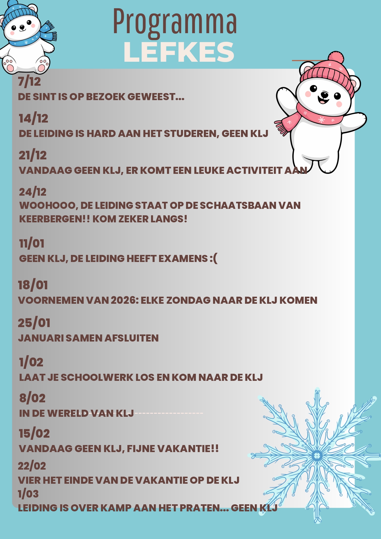 Programma Lefkes